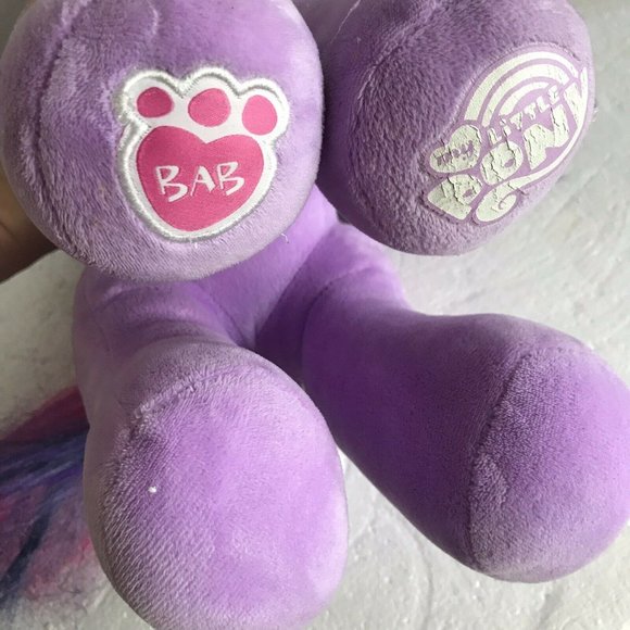 Build Bear Workshop TWILIGHT SPARKLE Purple Unicorn Pegasus My Little Pony Plush - Picture 9 of 12